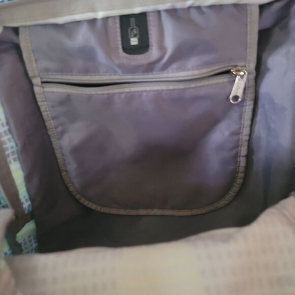 L.L. Bean Backpack – Gently Used, Vibrant Grid Pattern, Lightweight & Durable - Picture 7 of 8